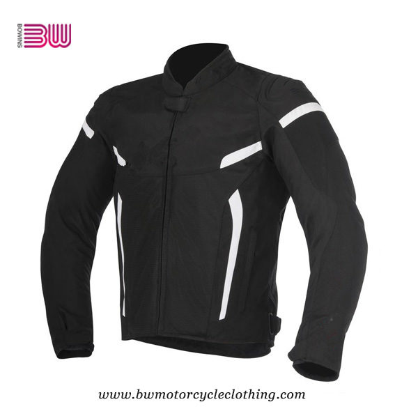 black mesh motorcycle jacket